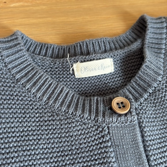 OLIVER & RAIN | KNIT COVERALLS TODDLER - Picture 2 of 3